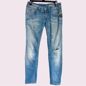 G star raw skinny jeans